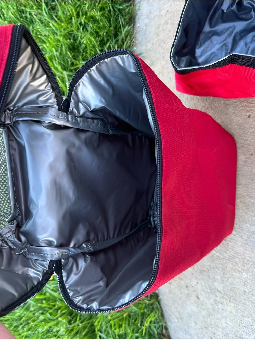 Mountainsmith Red K9 Cube with Front & Back Pocket